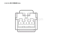 2023蔚来EC7电路图 CS39 USB3.0 接口-手扶箱左侧-MQ02 