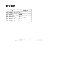 2023蔚来EC7维修 扭矩规格