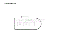 2023蔚来EC7电路图 FCH05 电子水泵-前电机 