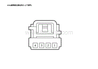 2023蔚来EC7电路图 IP49 副驾驶左侧出风口-上下调节 