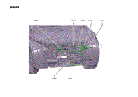 2023蔚来EC7电路图 前端线束