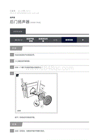 2013 Defender 后门扬声器