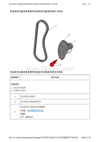 2020别克凯越 机油泵传动链条张紧器和机油泵传动链条的清洁与检查