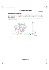 05. Oil Pan and Oil Strainer