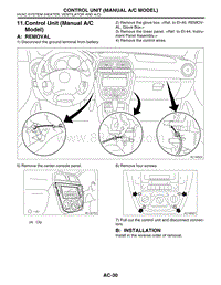 11. Control Unit Manual AC Model 