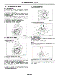 10. Transfer Drive Gear