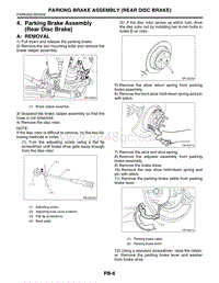 04. Parking Brake Assembly Rear Disc Brake 