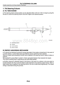 01. Tilt Steering Column