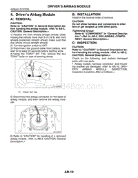 04. Driver s Airbag Module