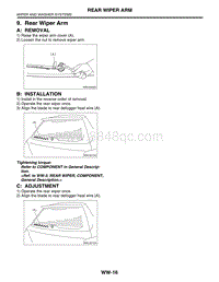 09. Rear Wiper Arm