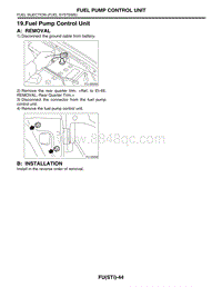 2004翼豹 19. Fuel Pump Control Unit