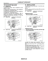 2004翼豹 16. Camshaft Sprocket