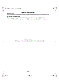 01. Center Differential