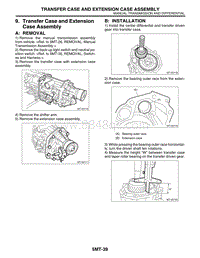 09. Transfer Case and Extension Case Assembly