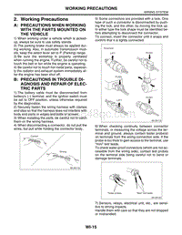 02. Working Precautions