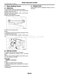 07. Rear Sealing Cover