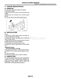 07. Vehicle Speed Sensor