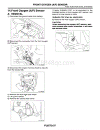 2004翼豹 14. Front Oxygen A-F Sensor