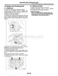 15. Heater and Cooling Unit