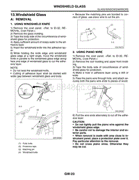 13. Windshield Glass