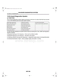 14. On-board Diagnostics System