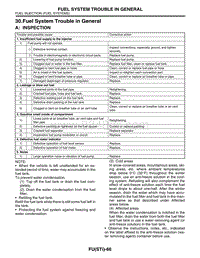 2004翼豹 30. Fuel System Trouble in General