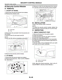 22. Security Control Module