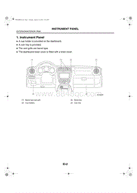 01. Instrument Panel