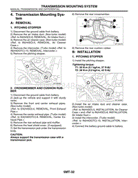 04. Transmission Mounting System