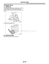 10. Heater Core