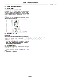 08. Side Airbag Sensor