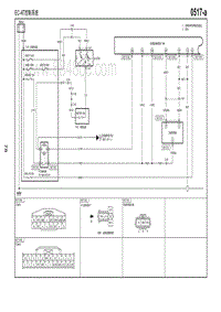 2011马自达8电路图 EC-AT控制系统