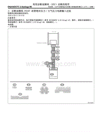 J 诊断故障码 P0107 歧管绝对压力 大气压力电路输入过低