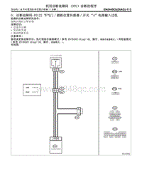 O 诊断故障码 P0122 节气门 踏板位置传感器 开关 A 电路输入过低