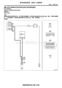 2006力狮（傲虎）DTC P0458 蒸发排放系统净化控制阀电路低