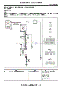 2006力狮（傲虎）AO DTC P1137 氧传感器电路（第 1 排传感器 1）