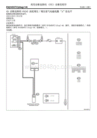 AD 诊断故障码 P0245 涡轮增压增压废气电磁线圈 A 低电平