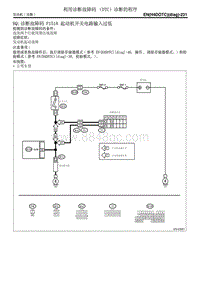 BQ 诊断故障码 P1518 起动机开关电路输入过低