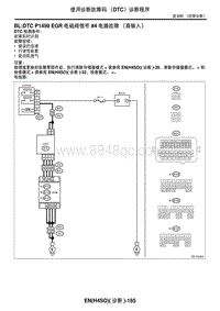 2006力狮（傲虎）BL DTC P1499 EGR 电磁阀信号 4 电路故障（高输入）