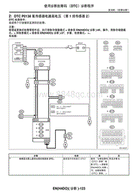 2006力狮（傲虎）Z DTC P0138 氧传感器电路高电压（第 1 排传感器 2）