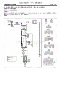 诊断故障码P0133 氧传感器电路响应迟钝 第1排 传感器1 