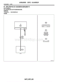 2006力狮（傲虎）P DTC P0743 液力变矩器离合器电路电气