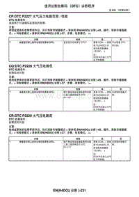 2006力狮（傲虎）CQ DTC P2228 大气压电路低