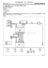 M 诊断故障码 P0113 进气温度电路输入过高