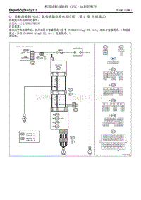 诊断故障码P0137 氧传感器电路电压过低（第1 排 传感器2）