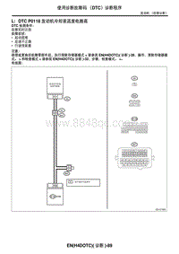 2006力狮（傲虎）DTC P0118 发动机冷却液温度电路高