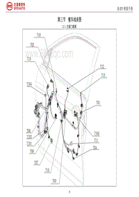 2017比亚迪秦EV电路图 第3节 整车线束图