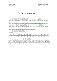 2015速锐电路图 第1节 维修手册说明