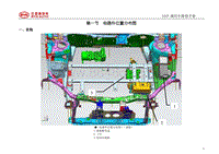 2018比亚迪e5 第1节 电器件位置分布图