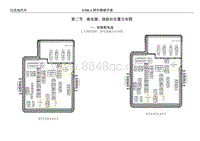 2019比亚迪e1电路图 2 继电器 保险丝位置分布图